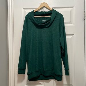 BNWT Torrid green cowl neck sweater size 1X (14-16)